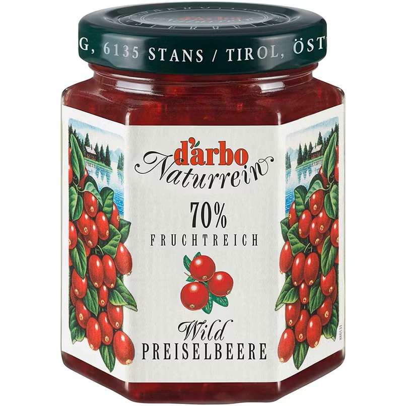 Darbo Fruchtreich 70% Preiselbeere 200g Darbo Fruchtreich 70% Preiselbeere 200g