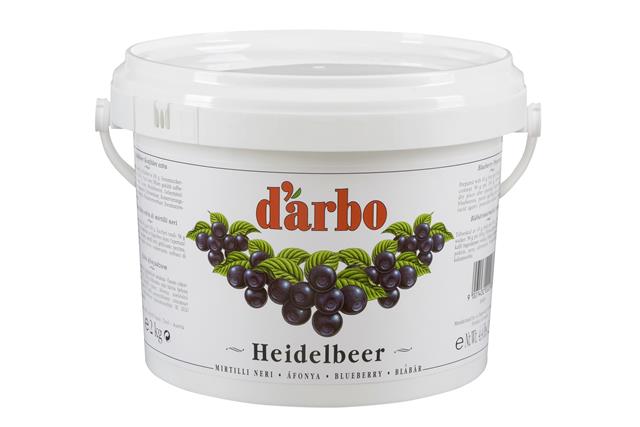 Darbo Heidelbeer Fruchtaufstrich 2kg Darbo Heidelbeer Fruchtaufstrich 2kg