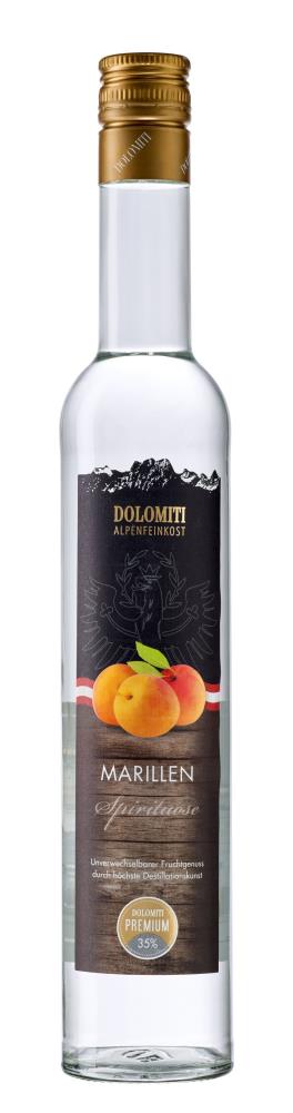 Dolomiti Marillen Spirituose 35% 0,5l - EINWEG