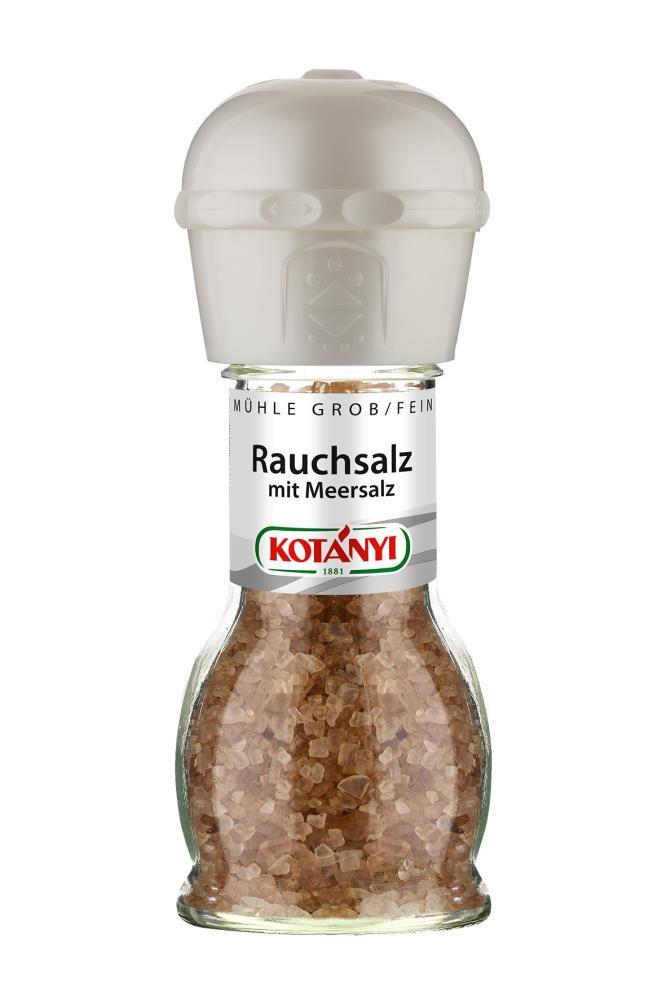 Kotanyi Rauchsalz mit Meersalz Mühle