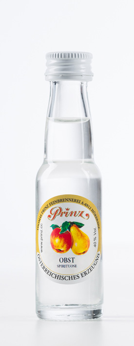 Prinz Obstler Schnaps 40% vol. 36x 0,02l - EINWEG