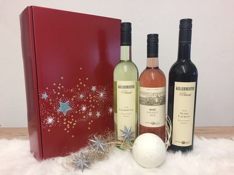 Geschenkbox Weinvielfalt - EINWEG