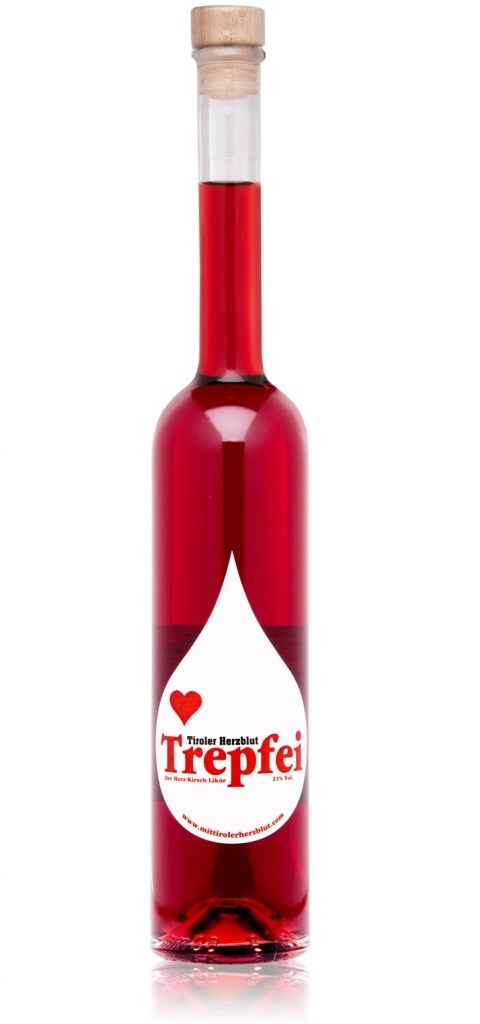 Aggstein Herz Kirsch Likör - EINWEG