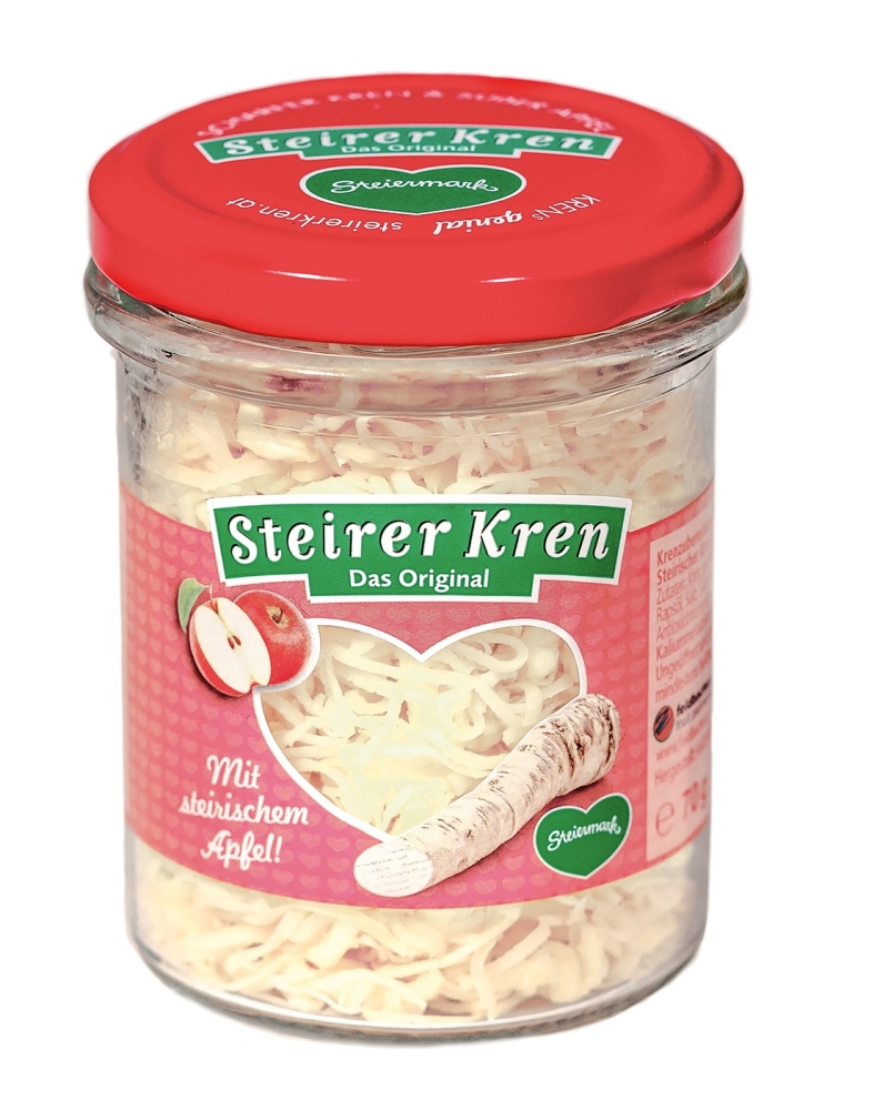 Feldbacher Steirer Kren mit Apfel 80g
