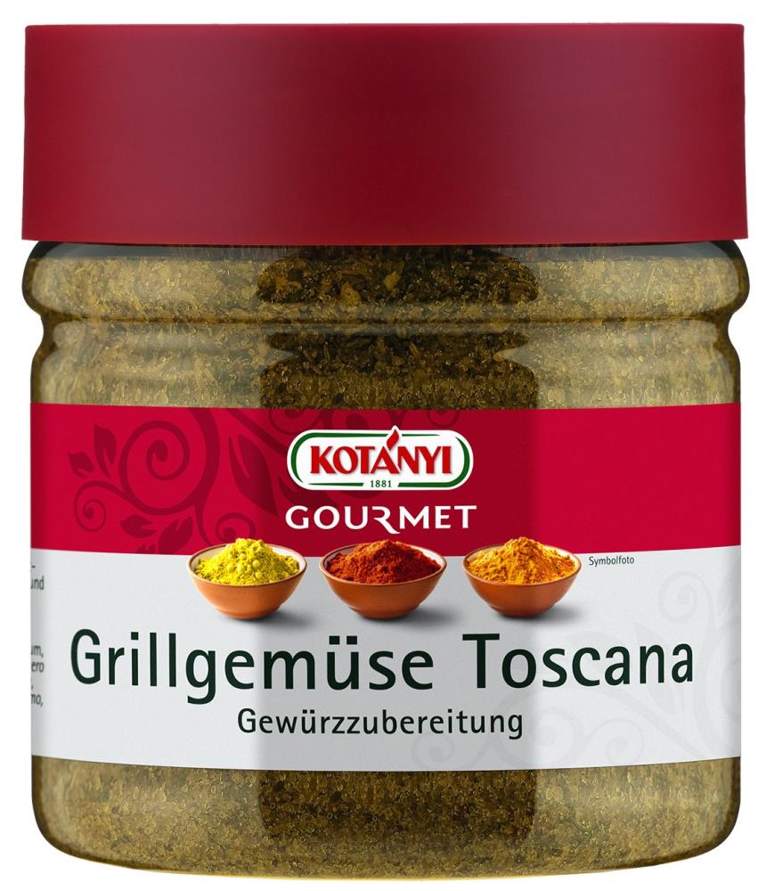 Kotanyi Grillgemüse Toscana Gewürzzubereitung 400ccm Dose