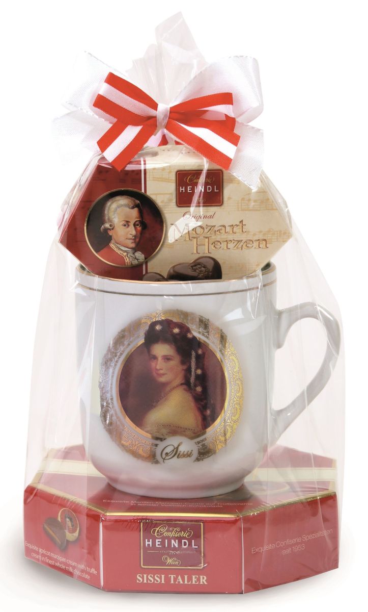 Heindl Sissi Häferl auf 100g Sissi Taler