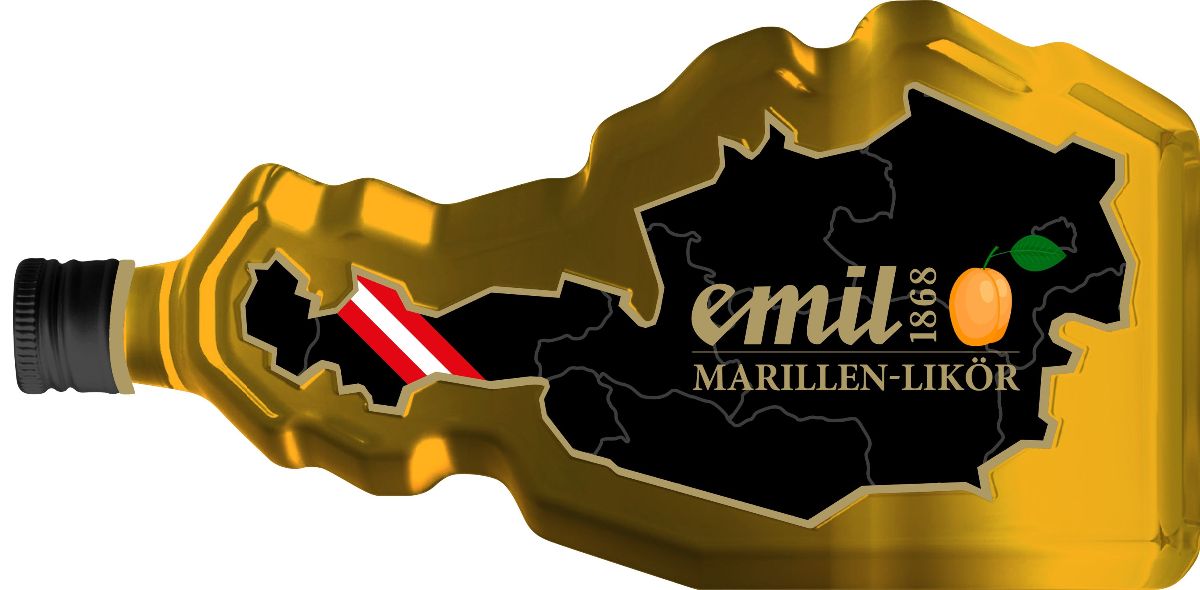 Emil Marillen Likör 20% 0,7l Österreich Flasche