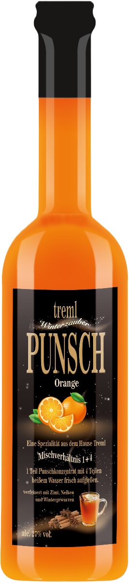 Treml Punschkonzentrat Orange 27% 0,7l