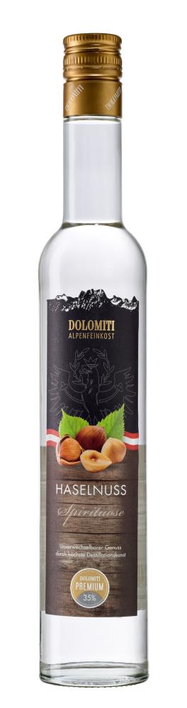 Dolomiti Haselnuss Spirituose 35% 0,5l - EINWEG