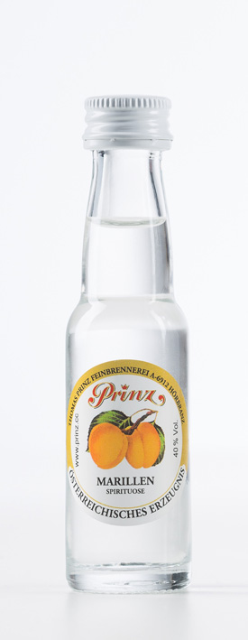 Prinz Marillenschnaps 40% vol. 36x 0,02l