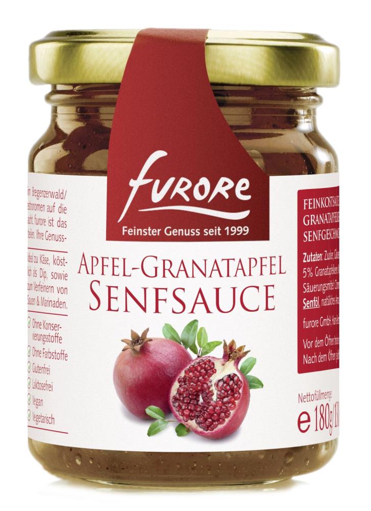Furore Apfel-Granatapfel Senfsauce