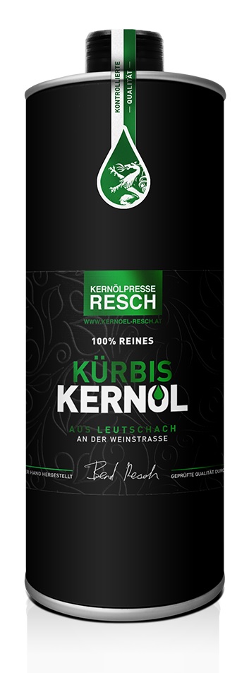 Resch steirisches Kürbiskernöl Dose 1000ml