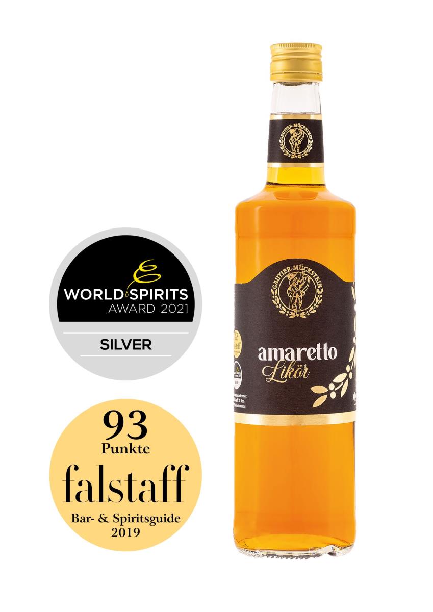 Gautier Mückstein Amaretto Likör 16% 0,7l - EINWEG