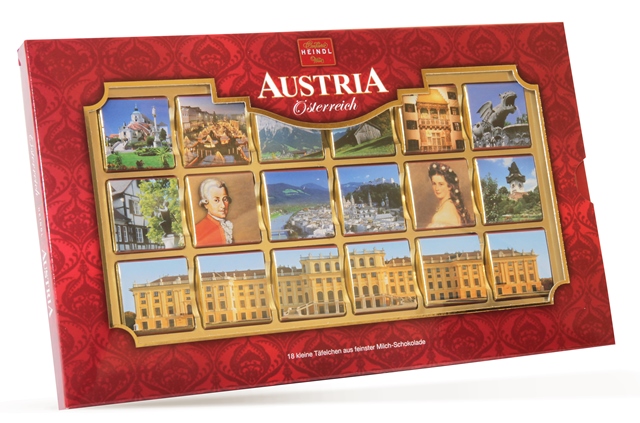 Heindl AUSTRIA Schoko Täfelchen