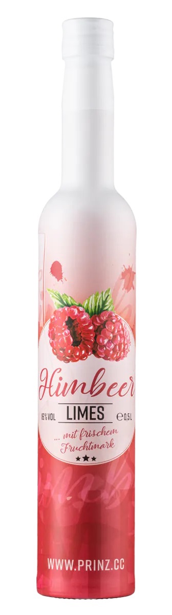 Prinz Himbeer Limes 16% vol. 0,5l - EINWEG