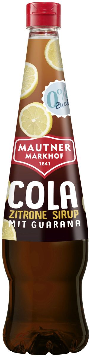 Mautner Markhof Cola Zitrone 0% Zucker Sirup - EINWEG