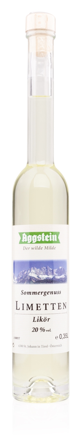 Aggstein Limetten Likör - EINWEG