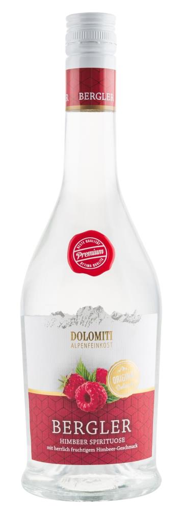 Dolomiti Bergler Himbeer Spirituose 38% 0,7l - EINWEG