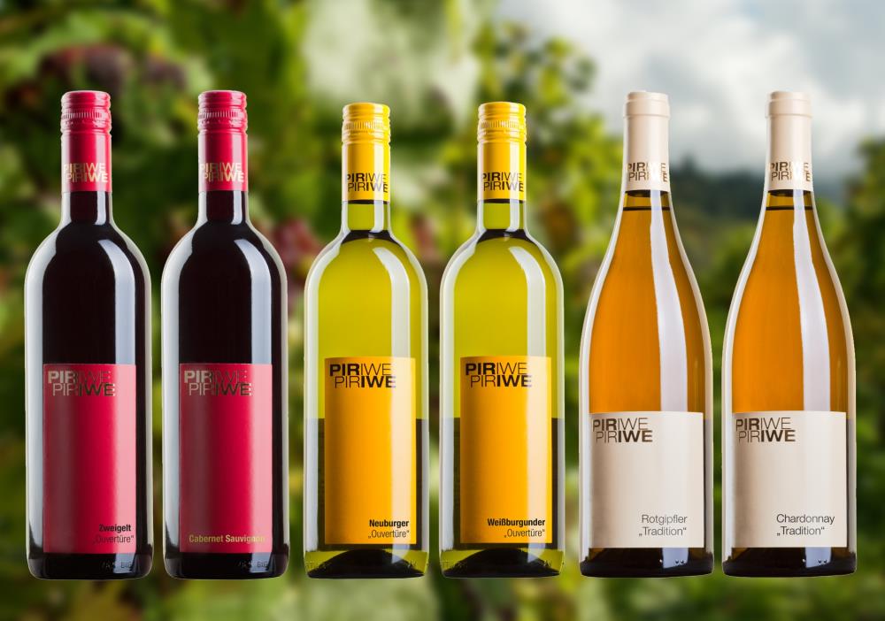 Piriwe Weinpaket Classic 5+1 GRATIS - EINWEG