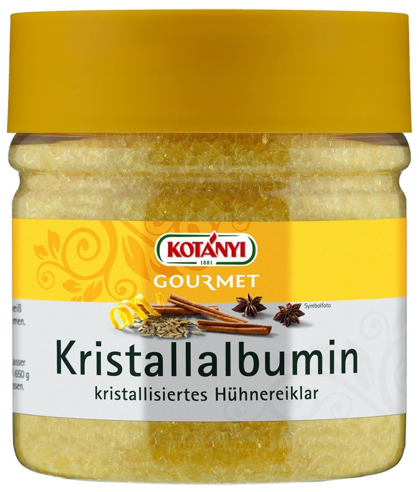 Kotanyi Kristallalbumin 400ccm Dose