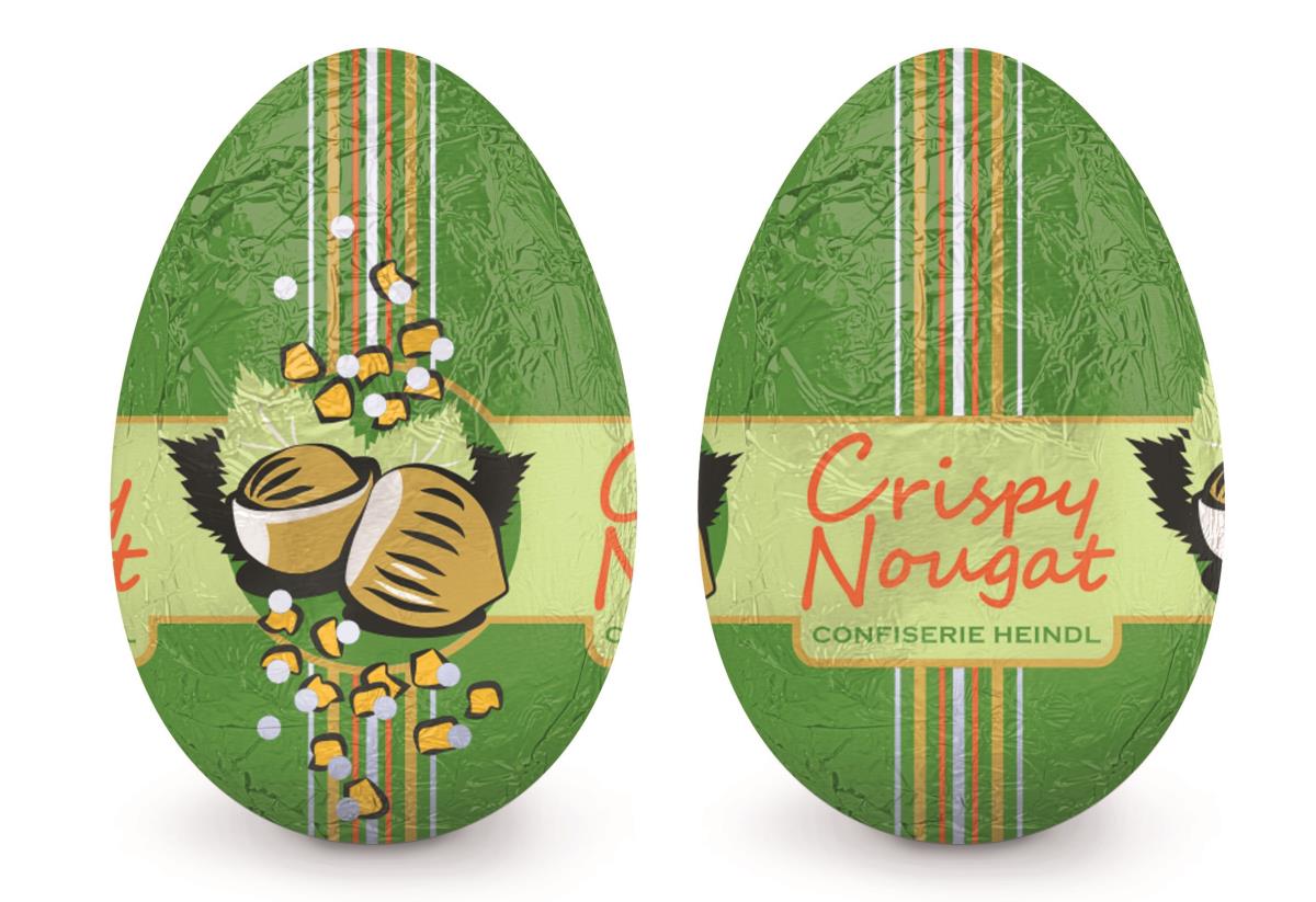 Heindl Crispy-Nougat Ei 60 Stk.