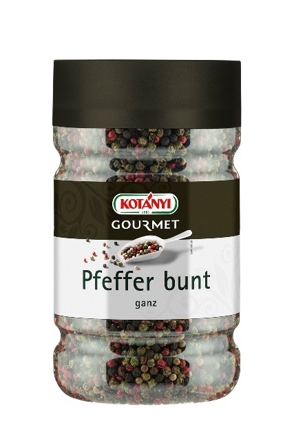 Kotanyi Pfeffer bunt ganz 1200ccm Dose