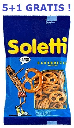 Soletti Babybrezel 200g 5+1 GRATIS