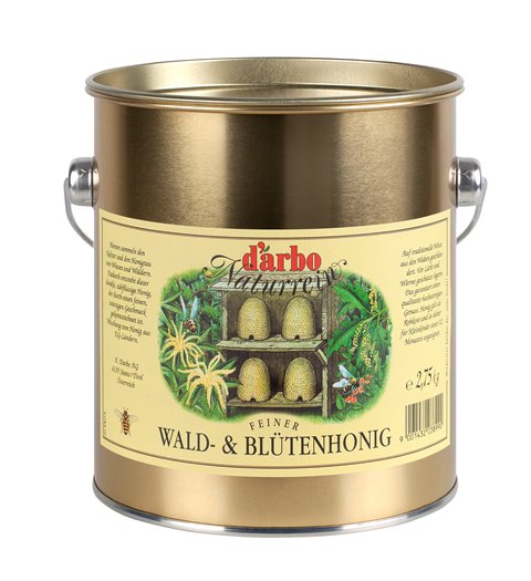 Darbo Wald- und Blütenhonig 2,75kg Darbo Wald- und Blütenhonig 2,75kg