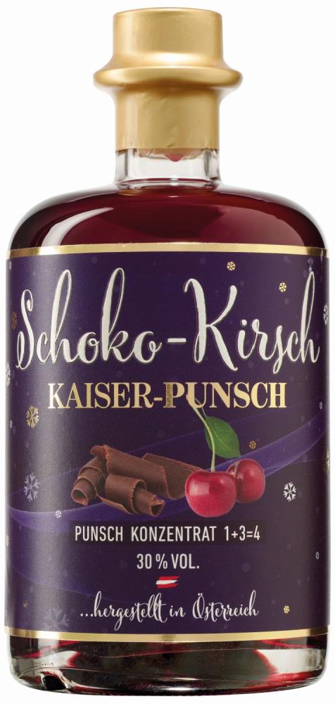 Prinz Schoko-Kirsch Kaiser 1:3 Punschkonzentrat 30% 0,5l - EINWEG