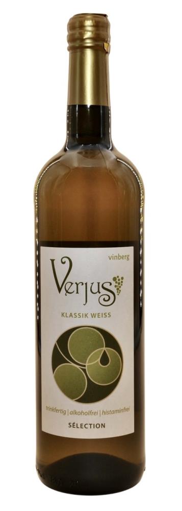 Verjus Selection Klassik weiss 0,75l - alkoholfrei