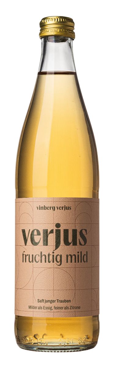 Verjus pur fruchtig-mild 500ml