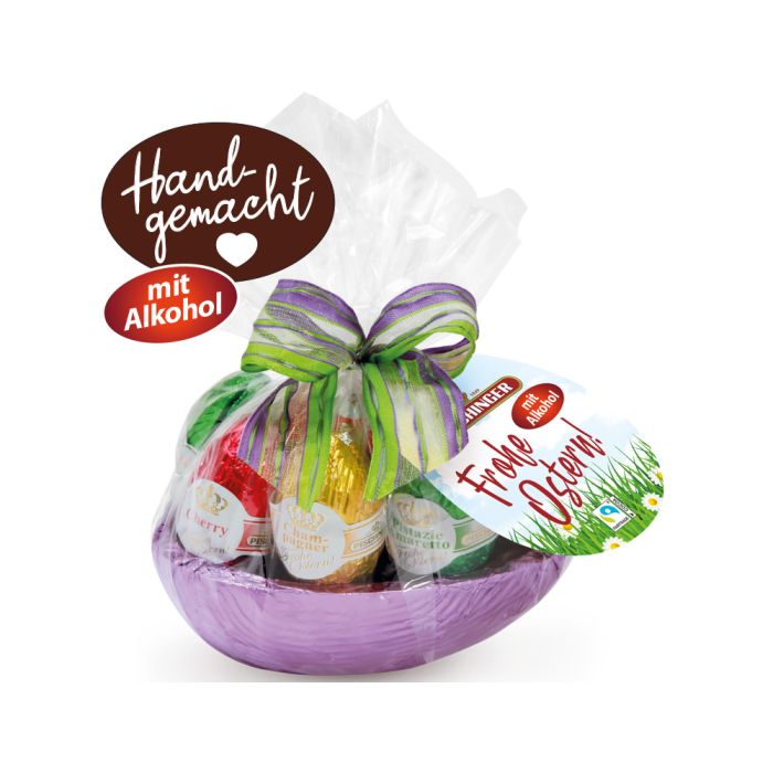 Pischinger Präsent Ei gemischt mit Alkohol 265g