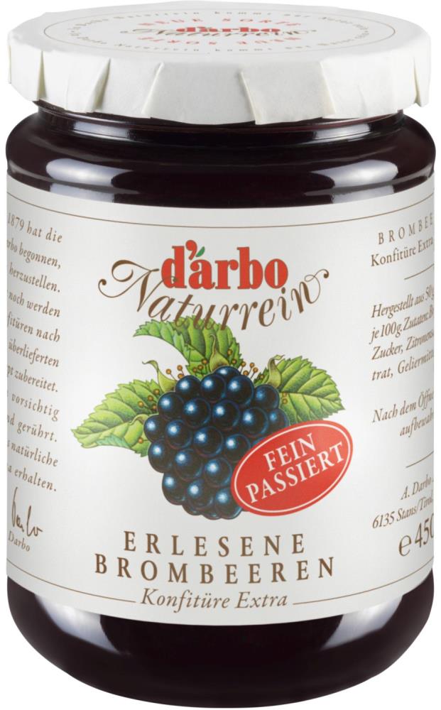 Darbo Brombeere Konfitüre fein passiert 450g Darbo Brombeere Konfitüre fein passiert 450g