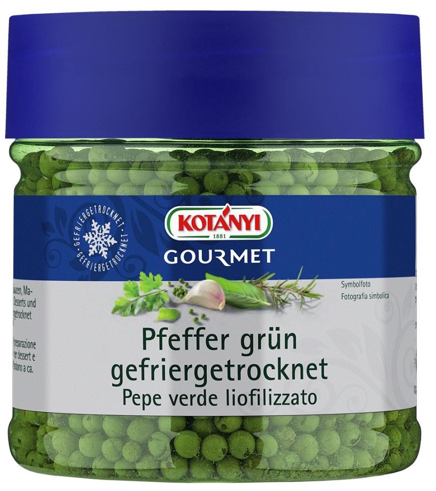 Kotanyi Pfeffer grün gefriergetrocknet 400ccm Dose