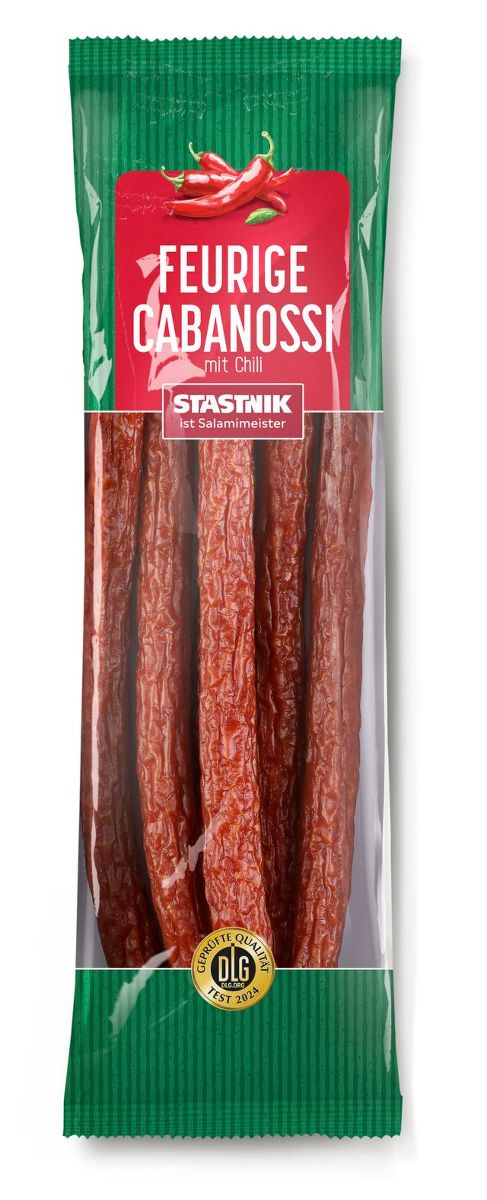 Stastnik Cabanossi feurig 3x 300g