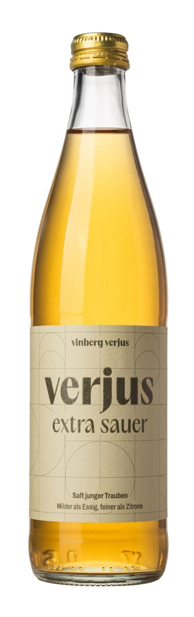 Verjus pur extra-sauer 500ml