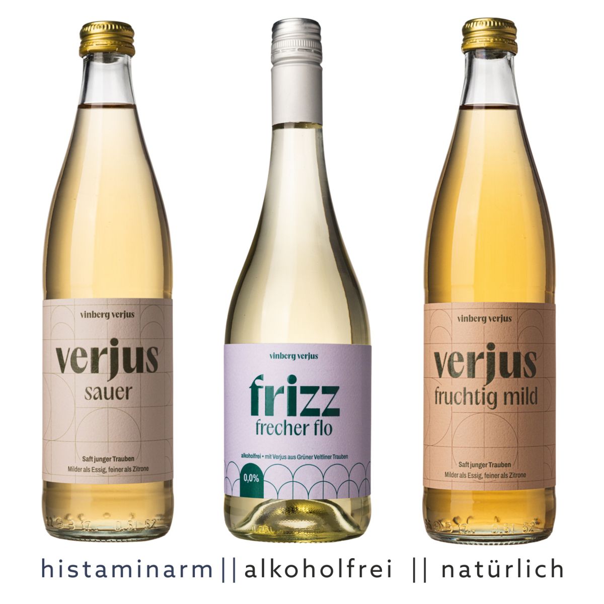 Verjus 3er Paket - EINWEG